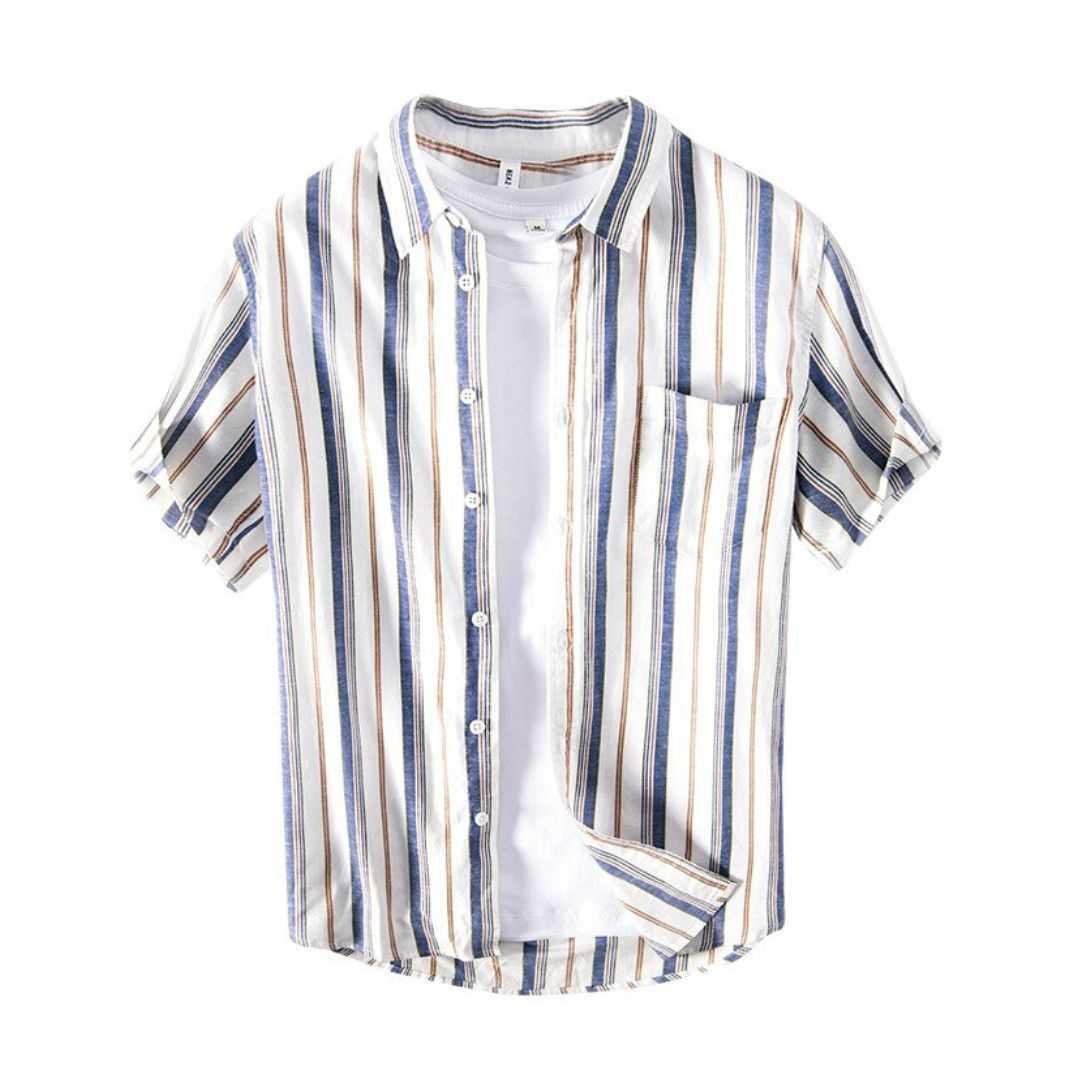 Camisa Amalfi Listras