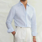 Camisa Castellano Azul