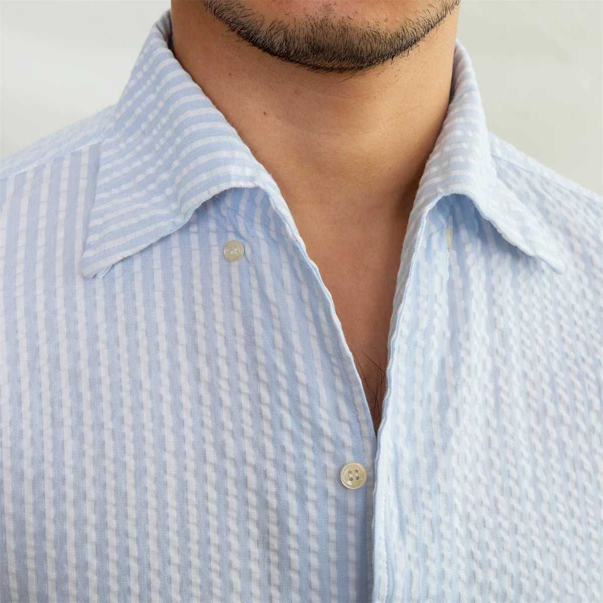 Camisa Castellano Azul