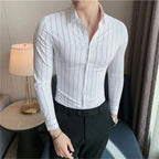 Camisa Masculina Blackline Élégance