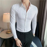Camisa Masculina Blackline Élégance