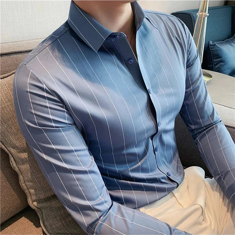 Camisa Masculina Blackline Élégance