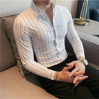 Camisa Masculina Blackline Élégance