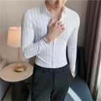 Camisa Masculina Blackline Élégance