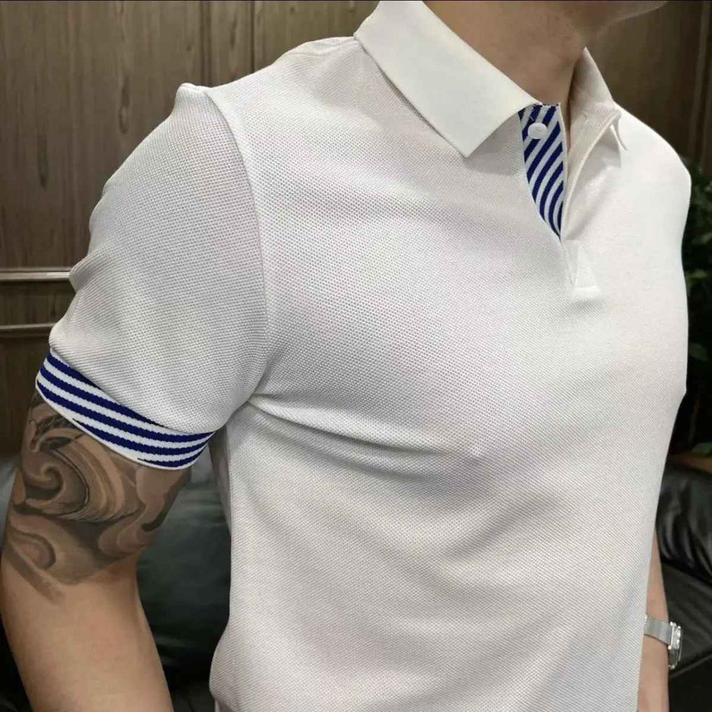 Camisa Polo Maritime Elegance