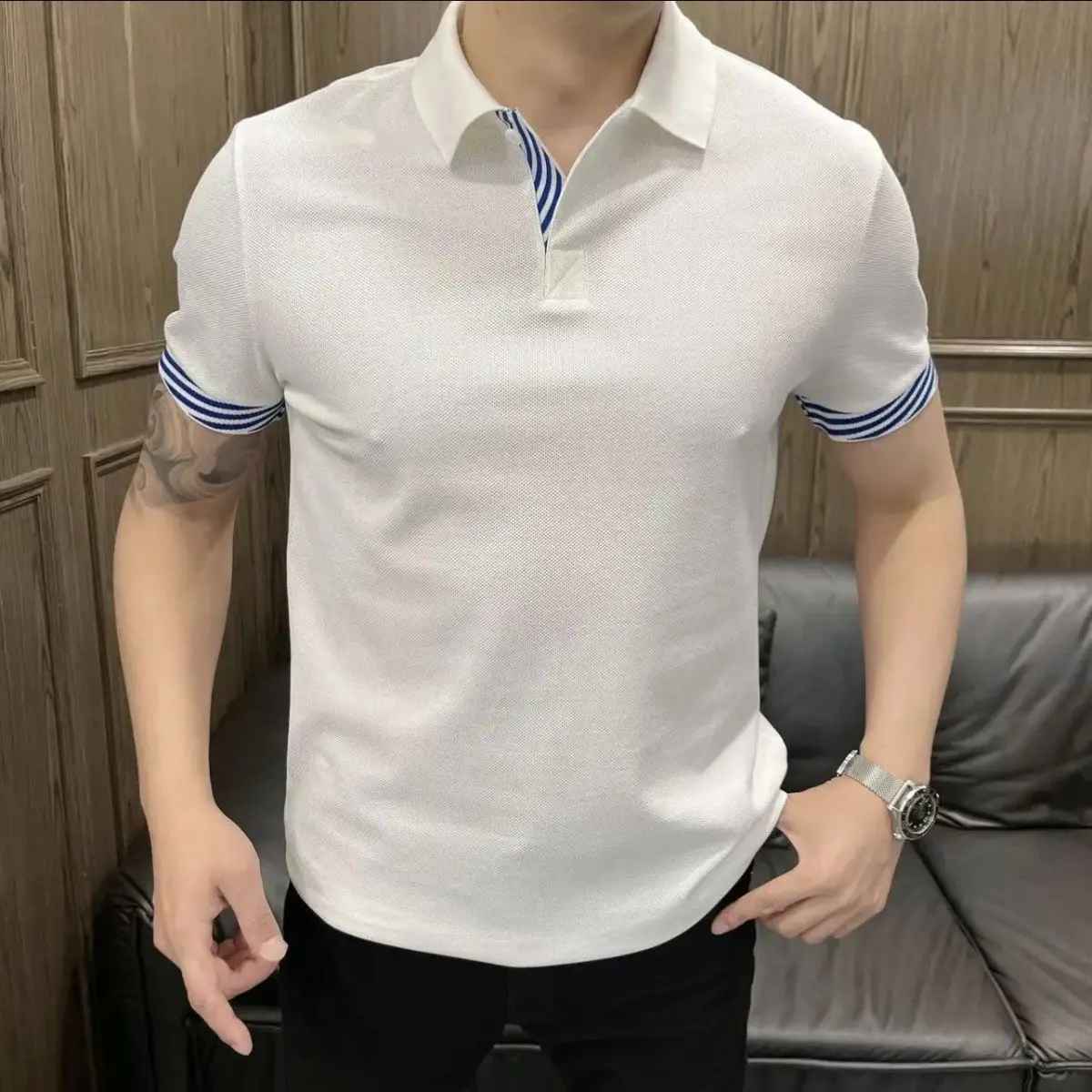 Camisa Polo Maritime Elegance