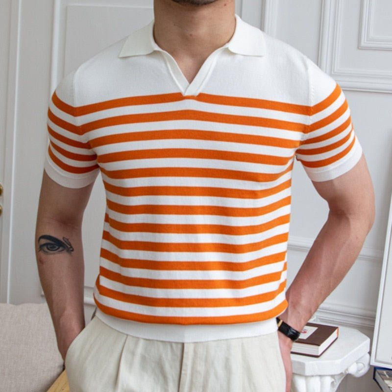 Camisa Polo Riviera Stripes
