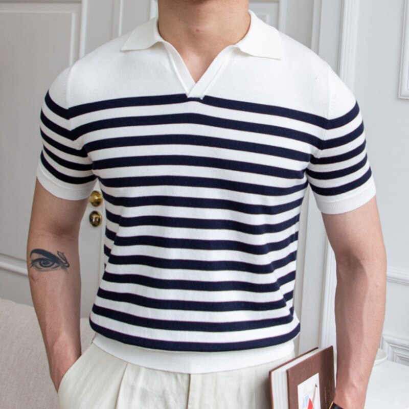 Camisa Polo Riviera Stripes
