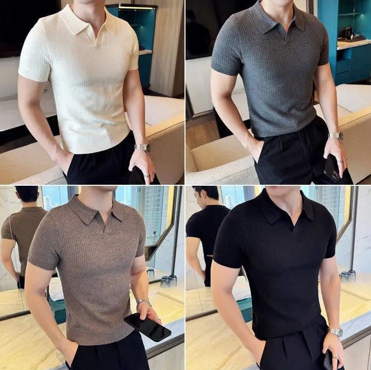 Camisa Polo Texturizada Marabella