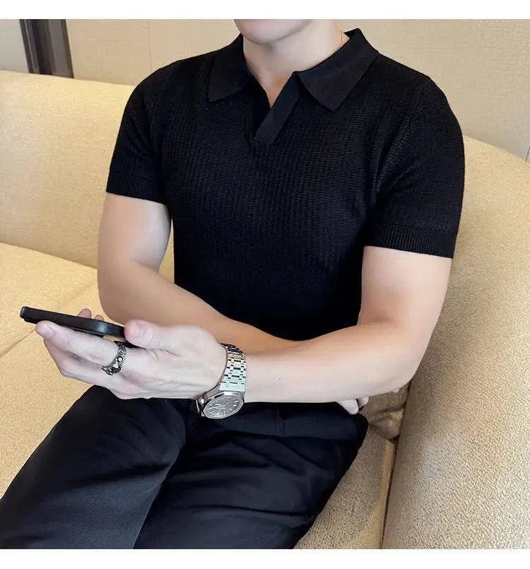 Camisa Polo Texturizada Marabella