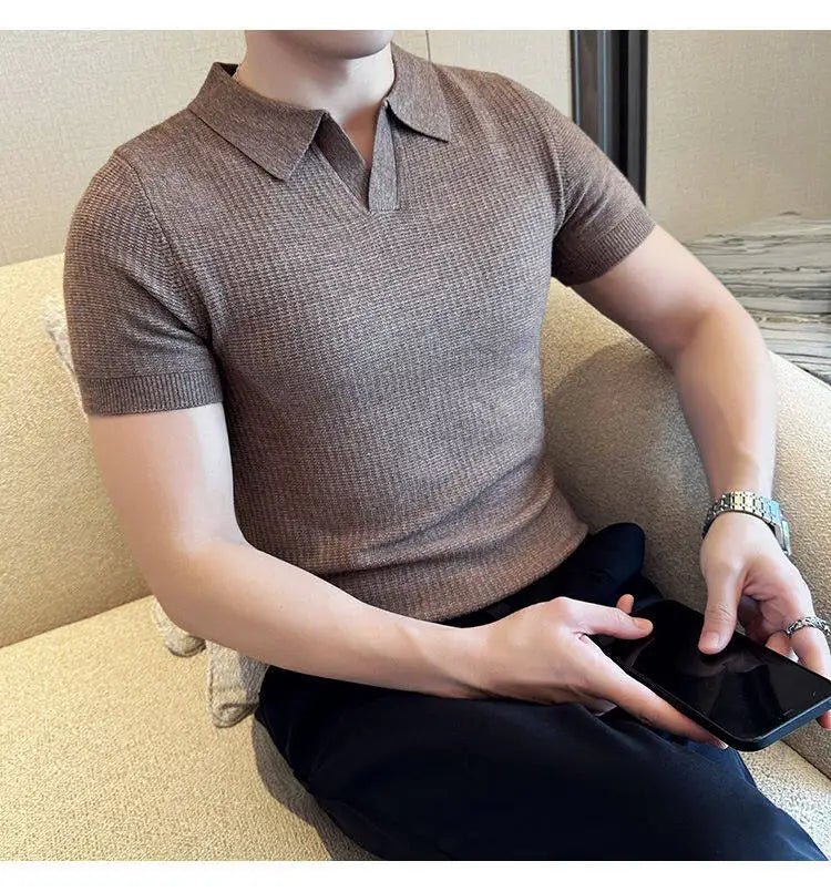 Camisa Polo Texturizada Marabella