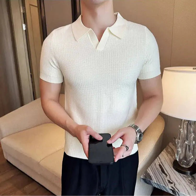 Camisa Polo Texturizada Marabella