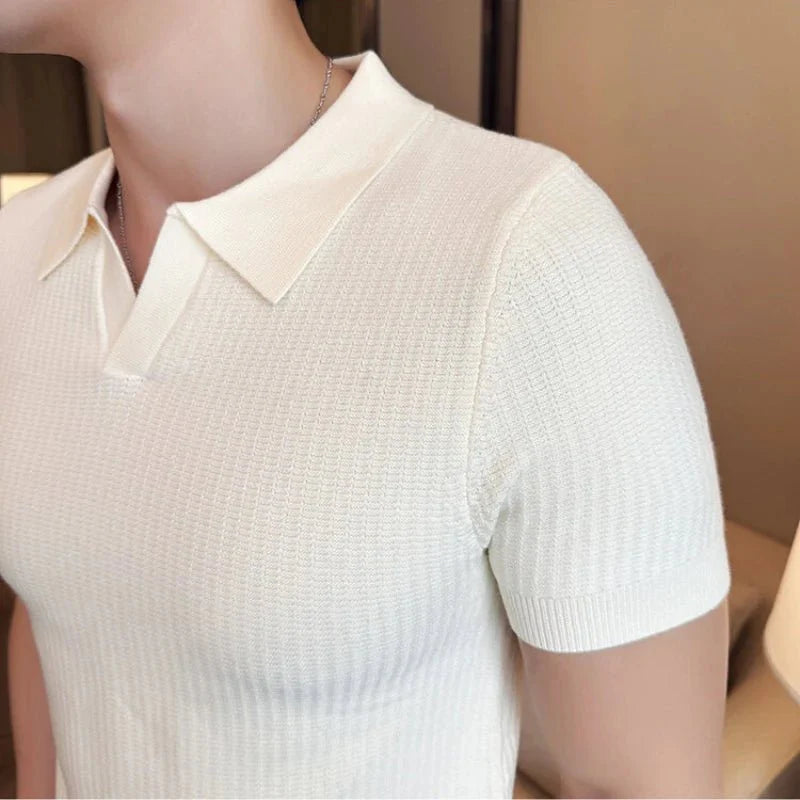 Camisa Polo Texturizada Marabella