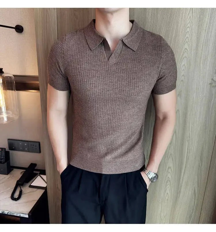 Camisa Polo Texturizada Marabella