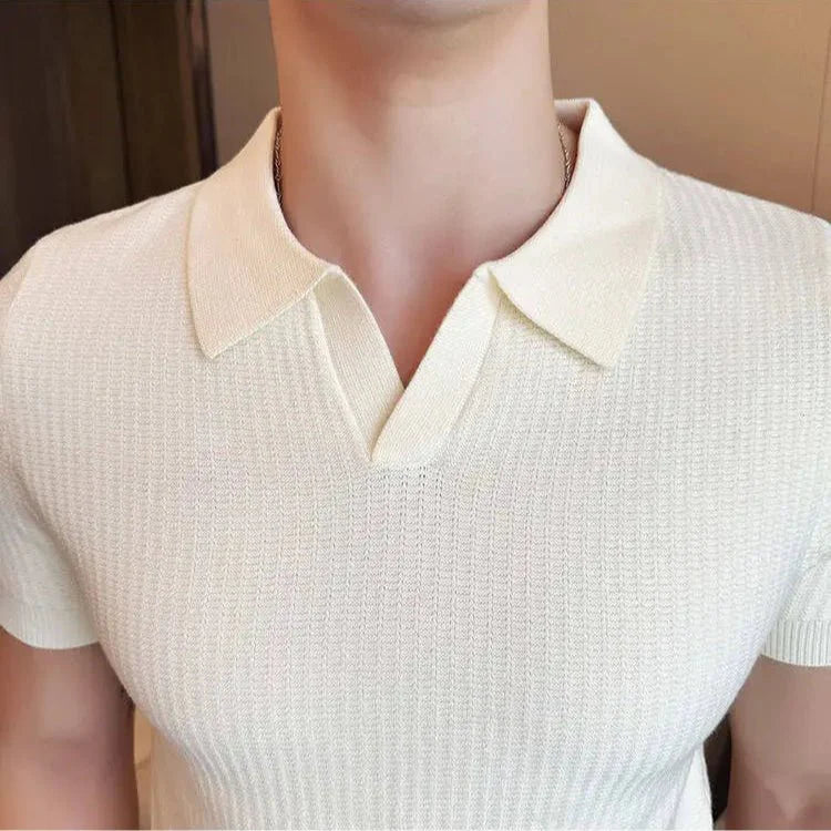 Camisa Polo Texturizada Marabella