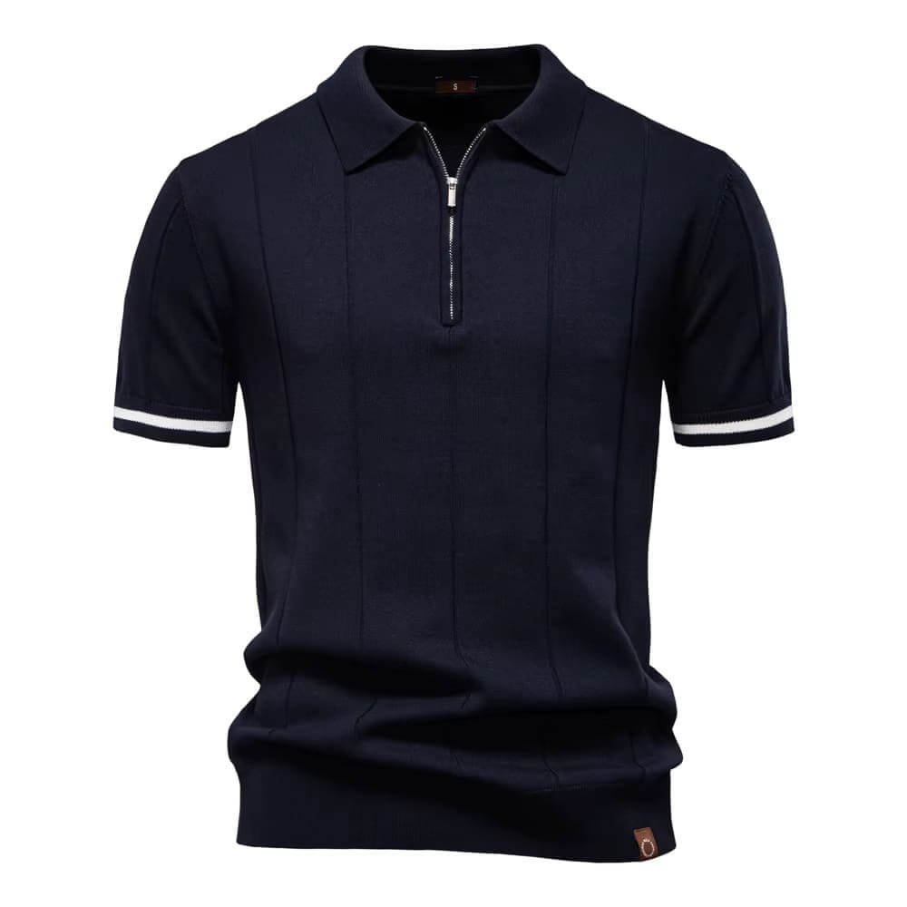 Camisa Polo Zip