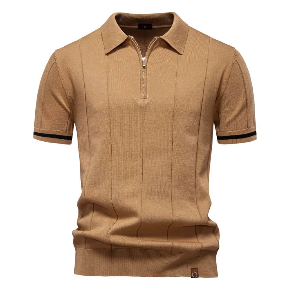 Camisa Polo Zip