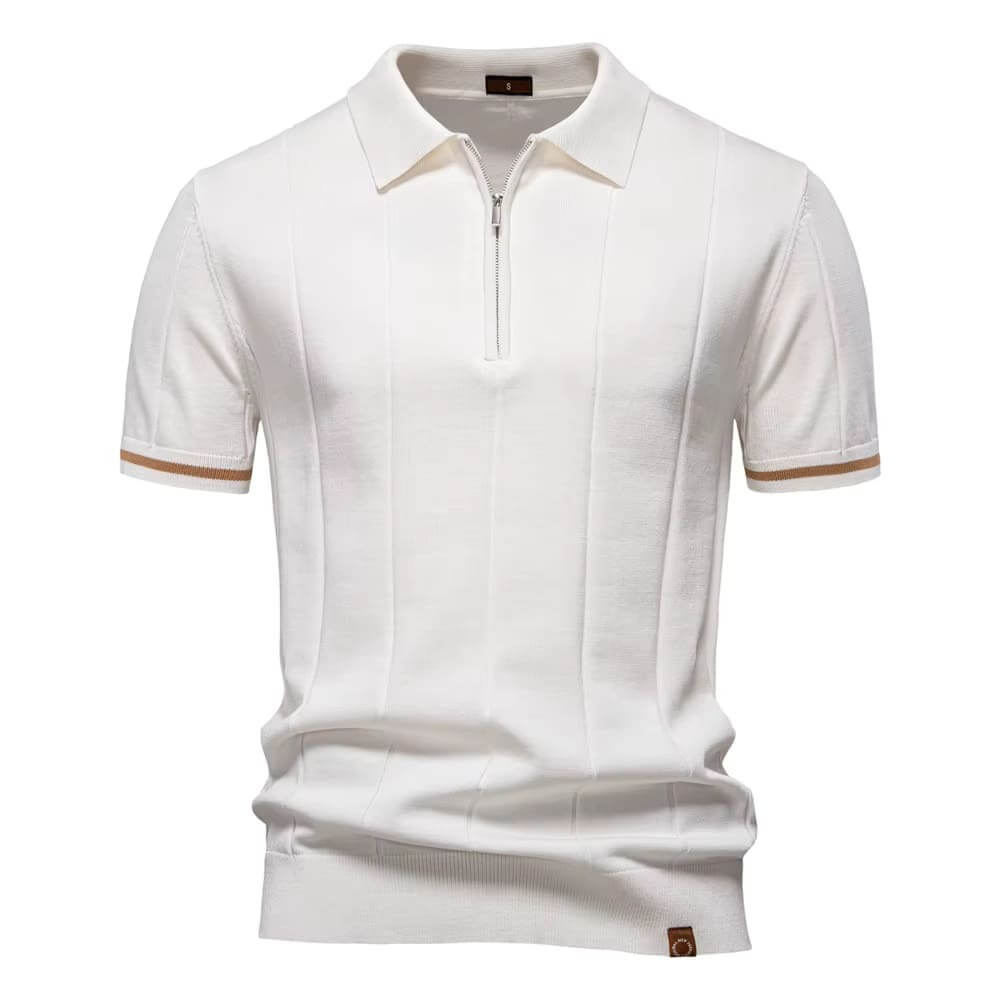 Camisa Polo Zip