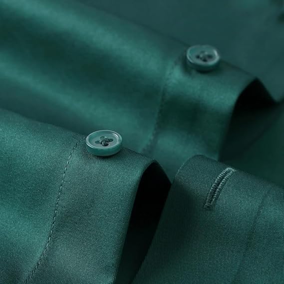 Camisa Social Masculina Classic Verde