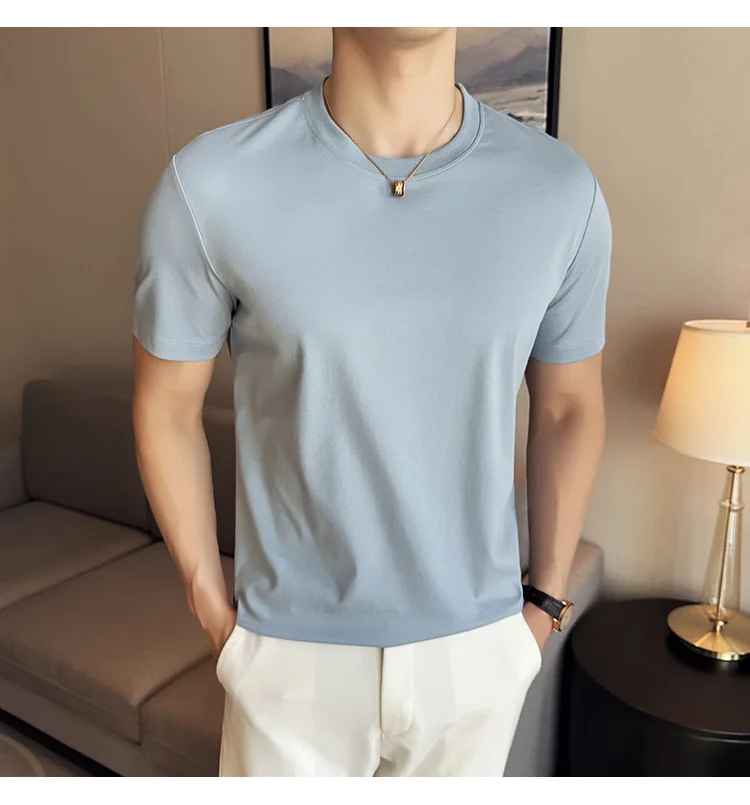 Camiseta Algodão Ultra Premium Gola Tradicional