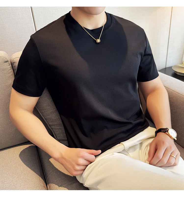 Camiseta Algodão Ultra Premium Gola Tradicional