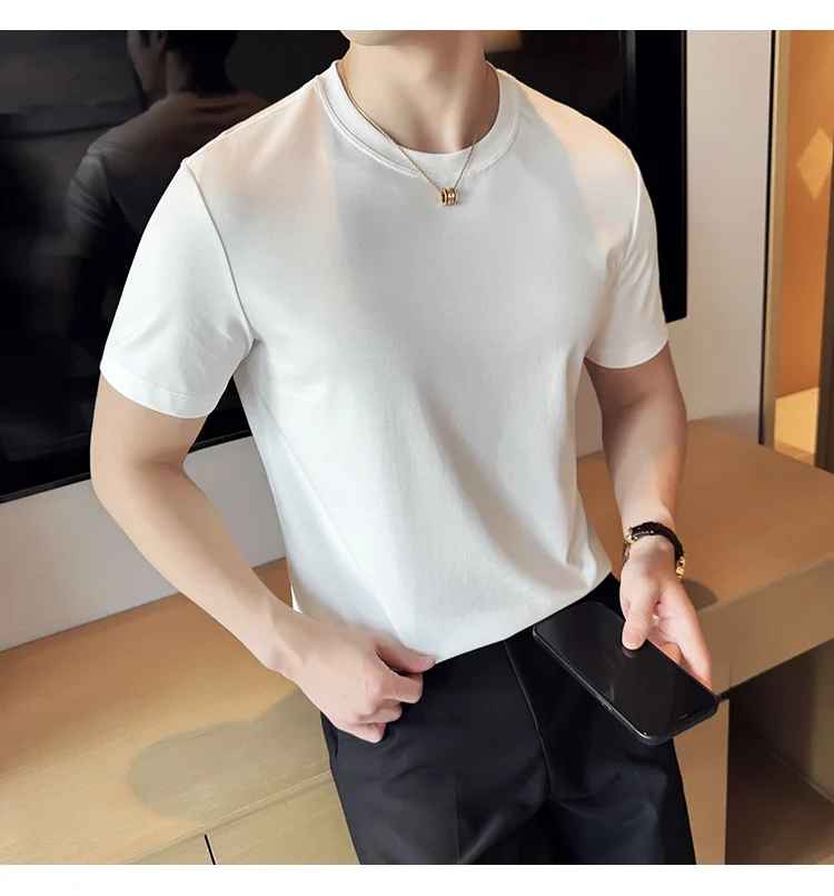 Camiseta Algodão Ultra Premium Gola Tradicional