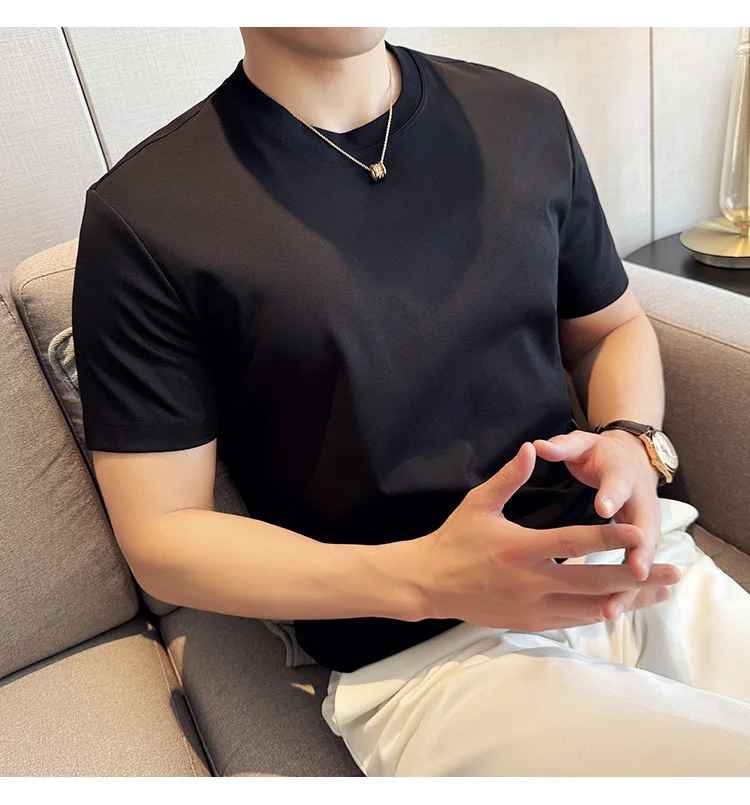 Camiseta Algodão Ultra Premium Gola Tradicional