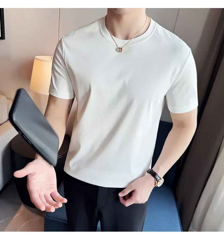 Camiseta Algodão Ultra Premium Gola Tradicional