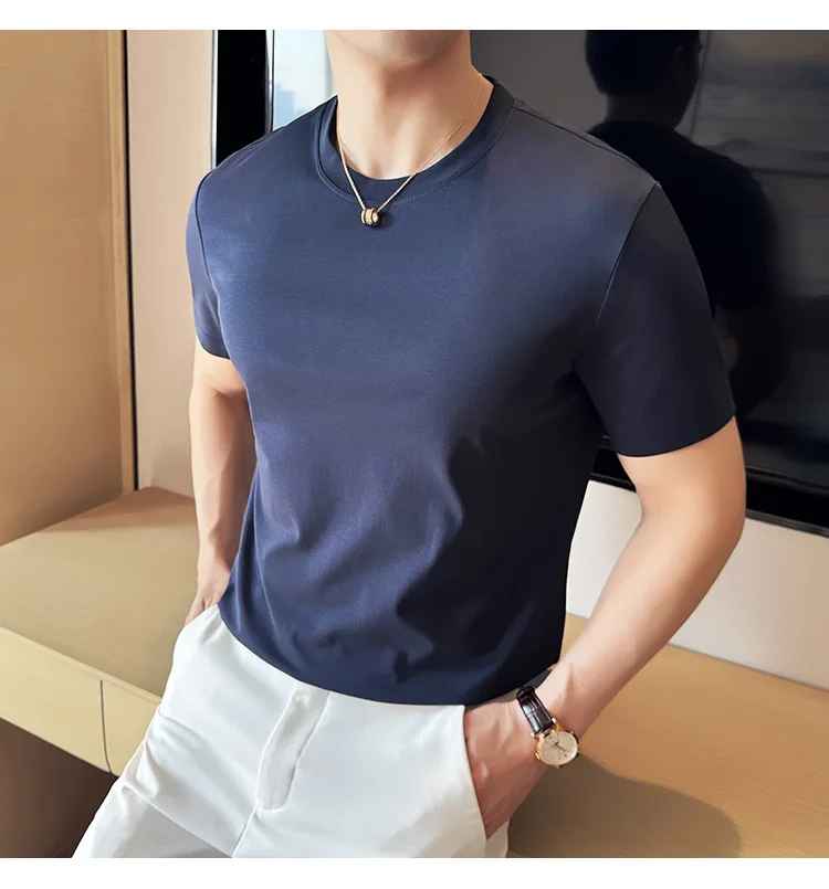 Camiseta Algodão Ultra Premium Gola Tradicional