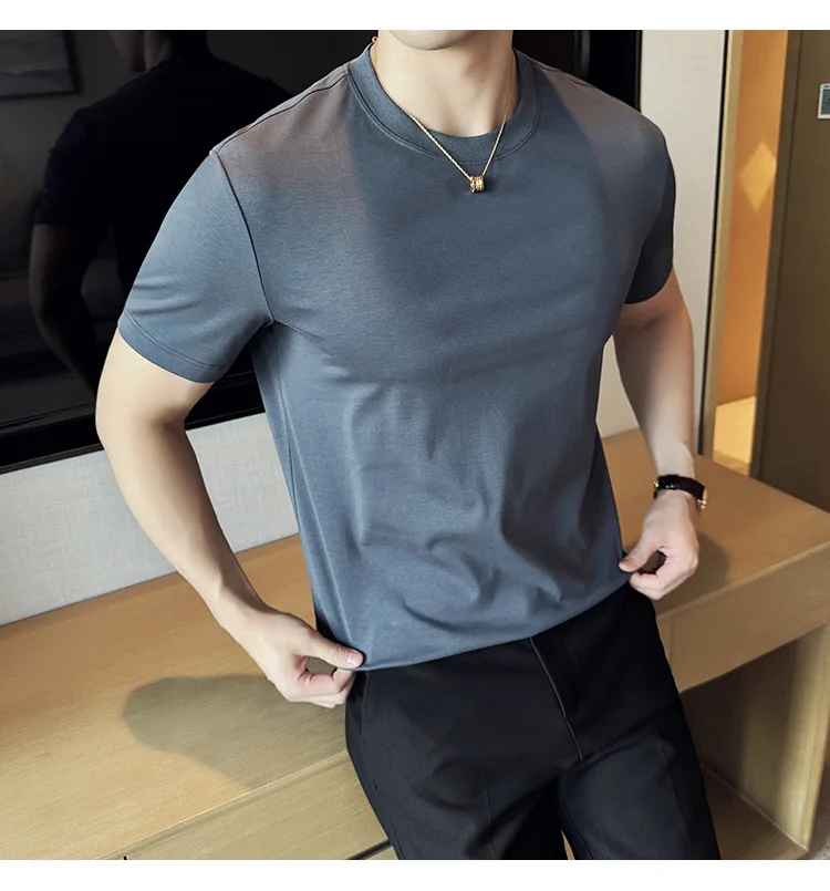 Camiseta Algodão Ultra Premium Gola Tradicional