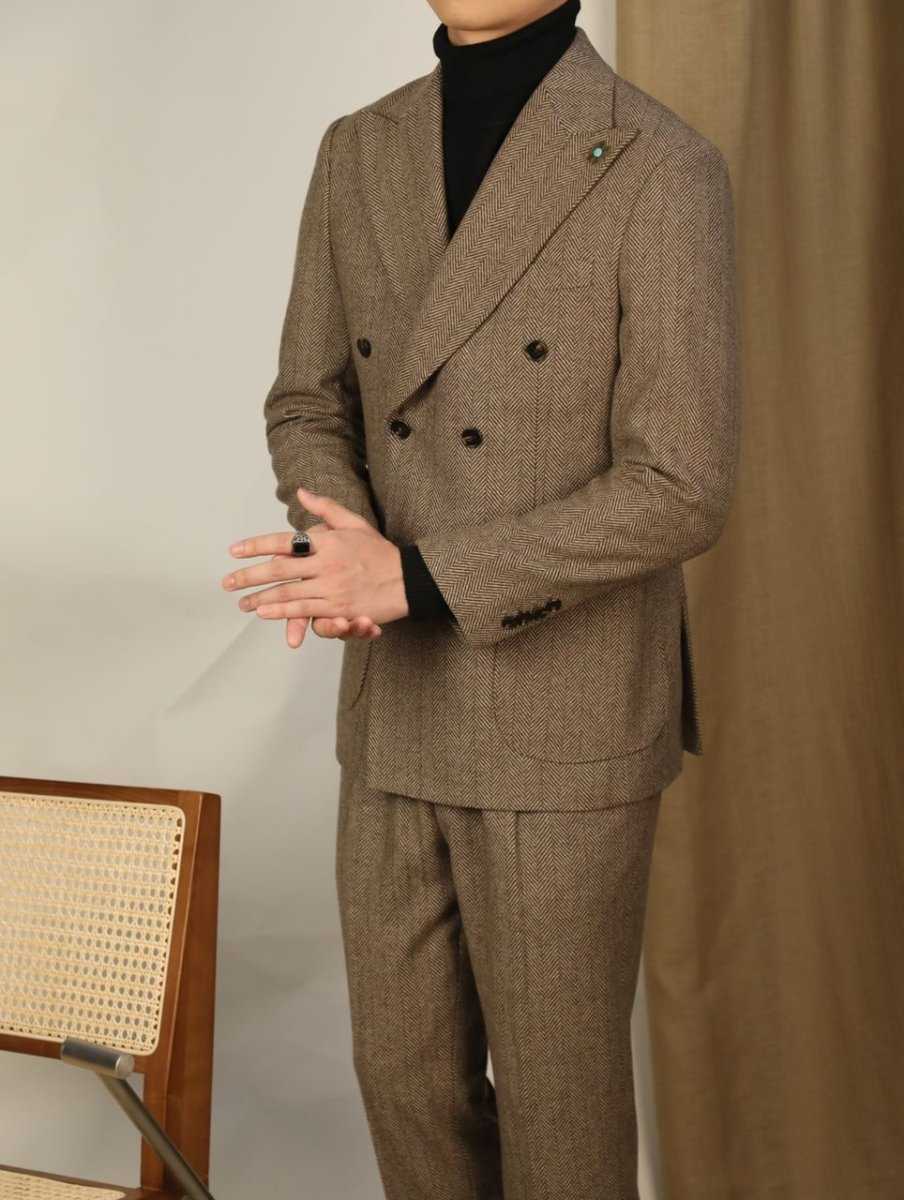 Costume Transpassado Imperial Tweed