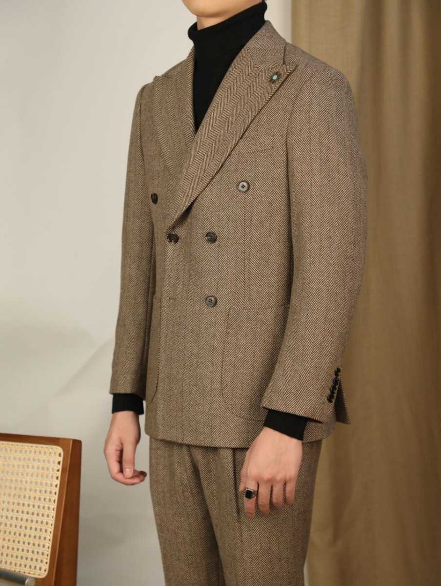 Costume Transpassado Imperial Tweed