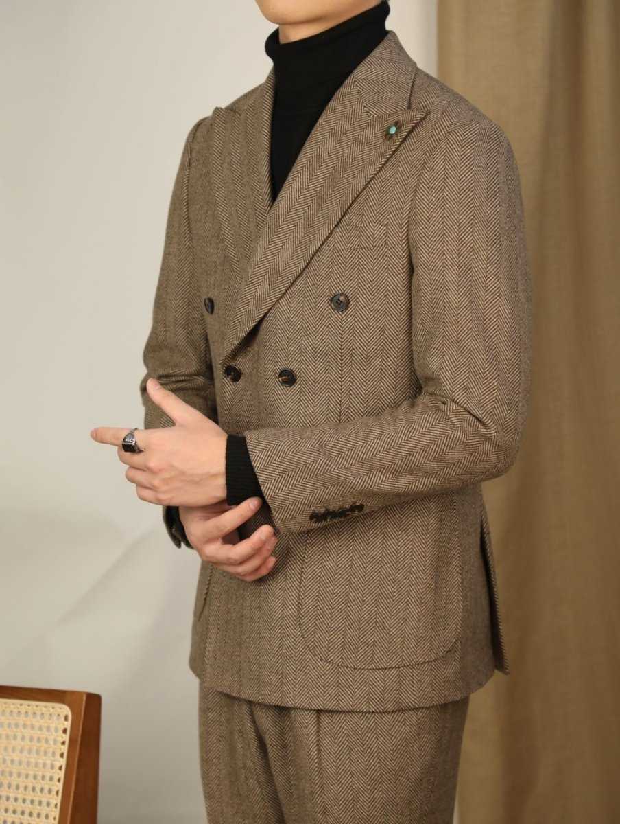 Costume Transpassado Imperial Tweed