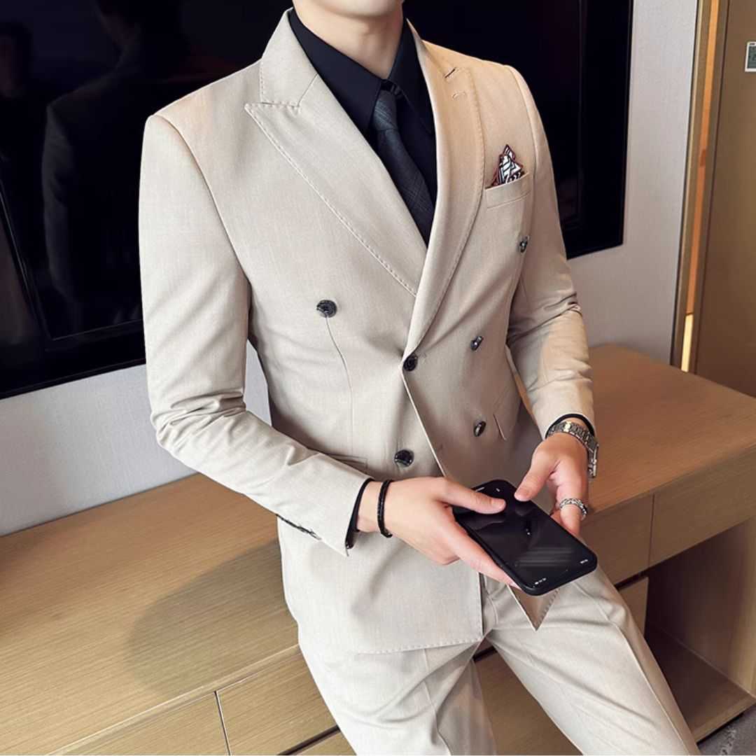 Costume Transpassado Windsor Heritage Bege