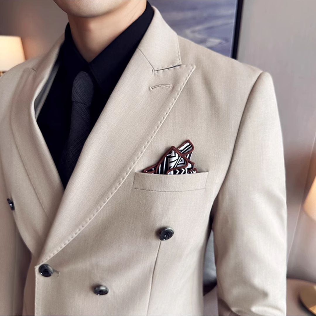 Costume Transpassado Windsor Heritage Bege