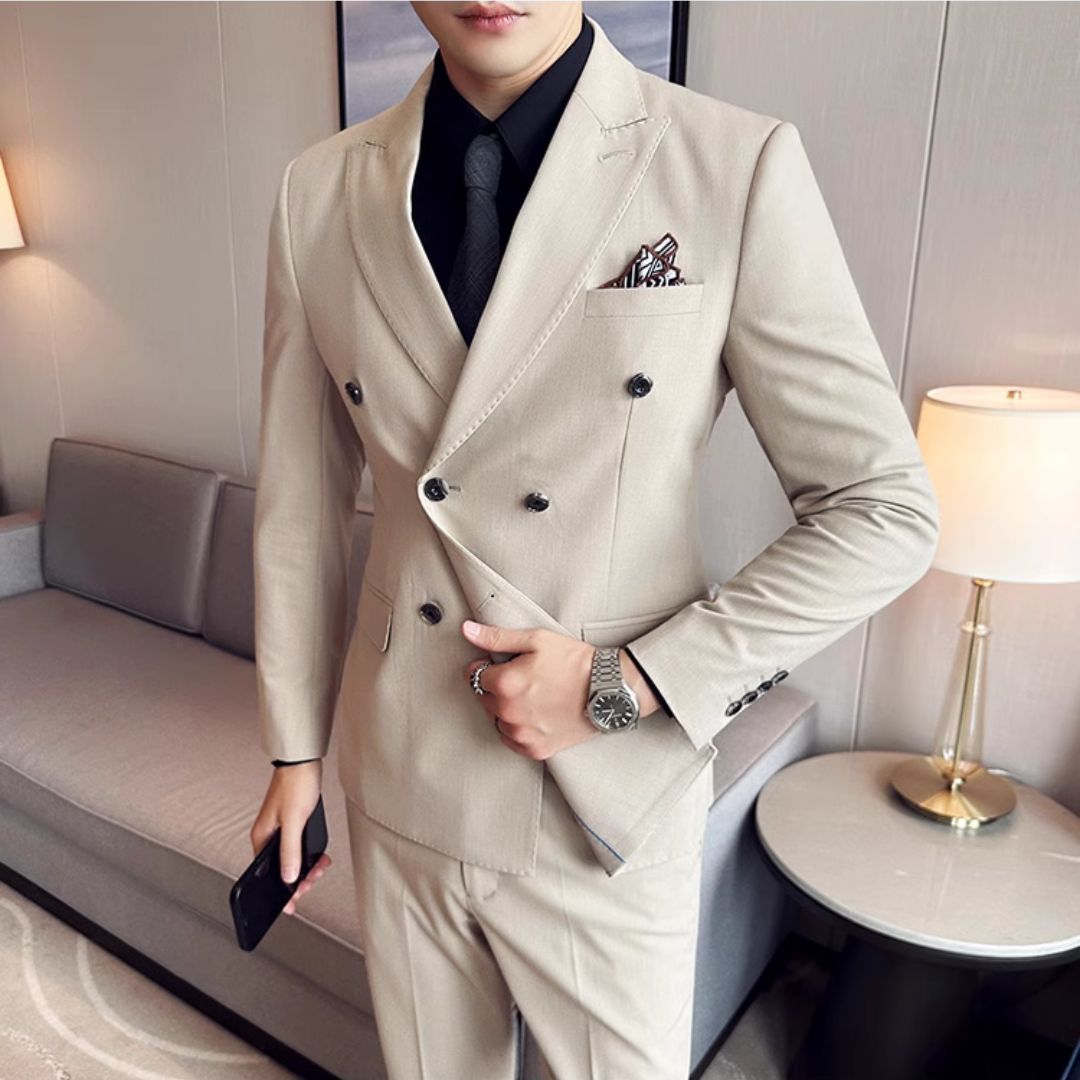 Costume Transpassado Windsor Heritage Bege