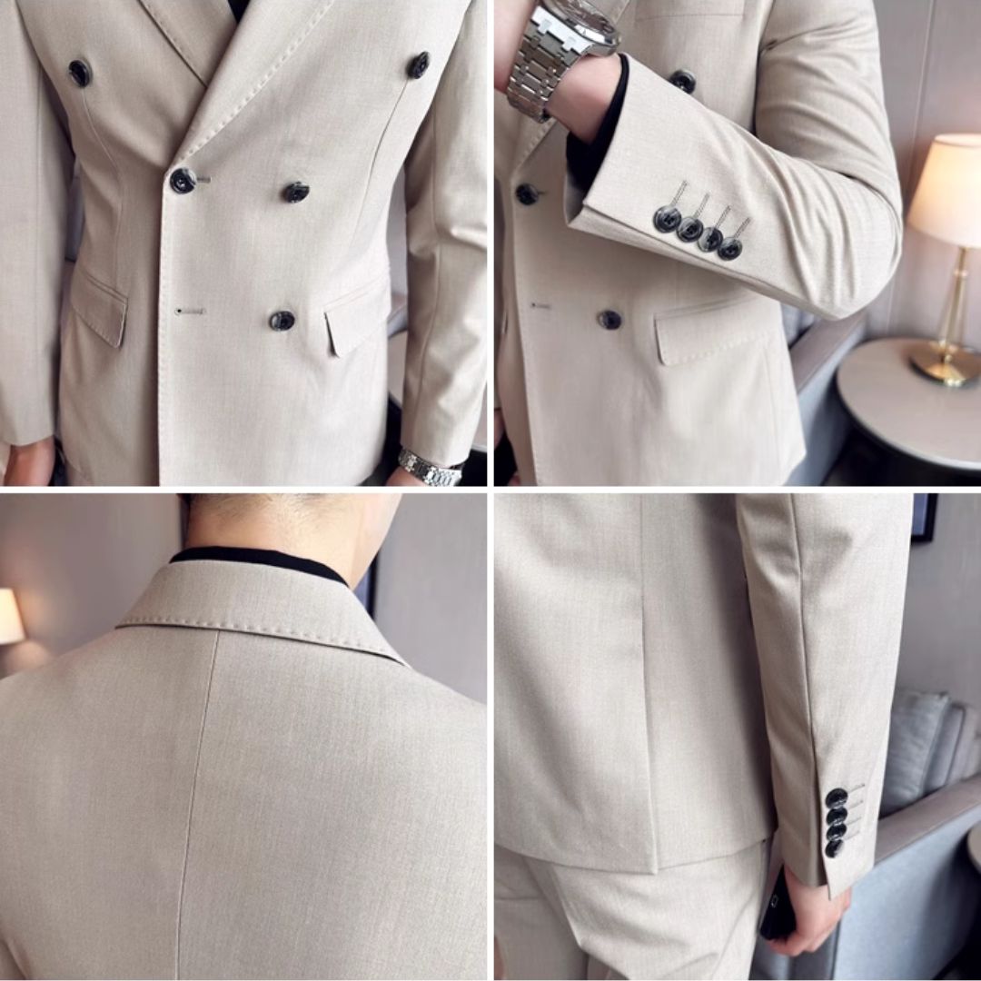 Costume Transpassado Windsor Heritage Bege