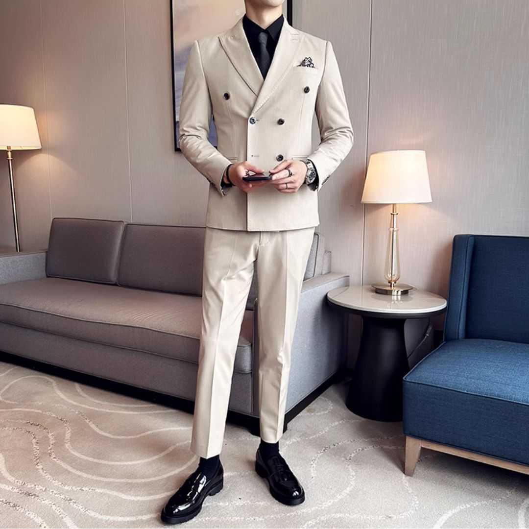 Costume Transpassado Windsor Heritage Bege