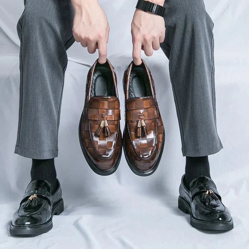 Loafer Nobre Quadriculado