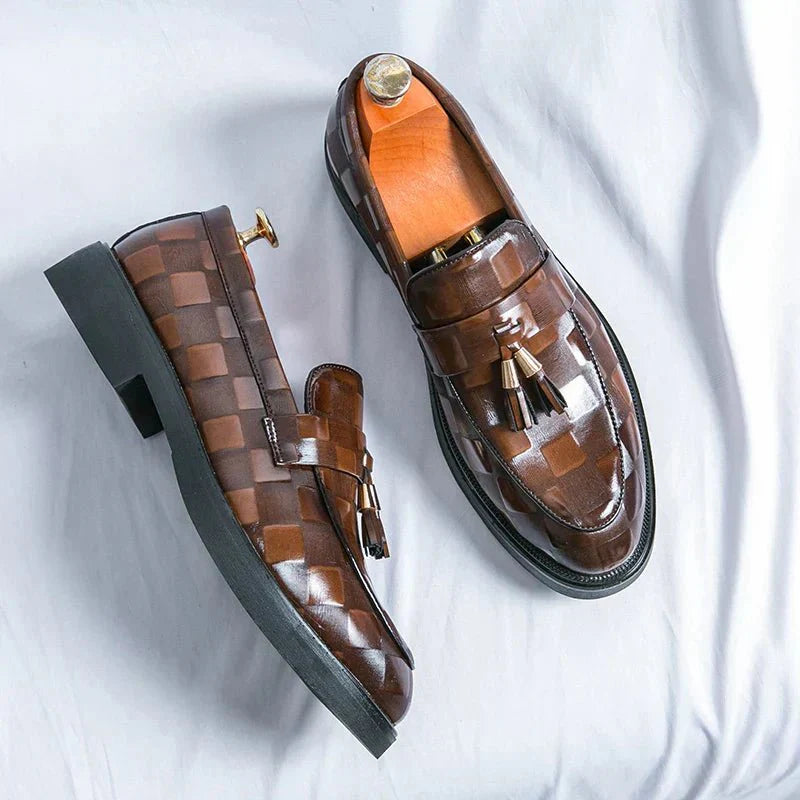 Loafer Nobre Quadriculado